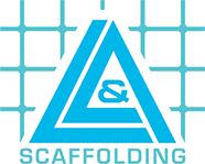 L & A Scaffolidng mobile logo
